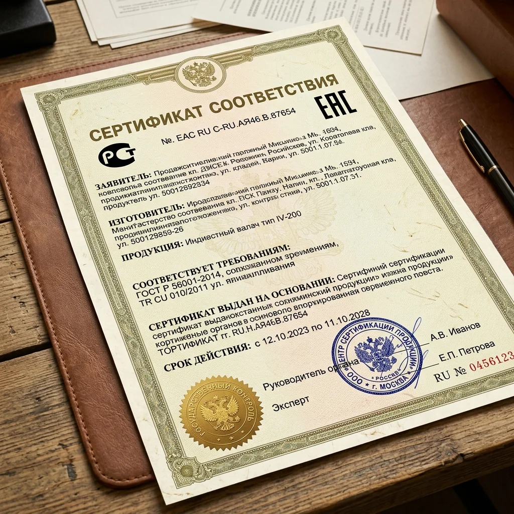 Декларация о соответствии ЕАС